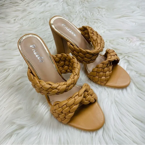 Nude braided high heel - Picture 2 of 7